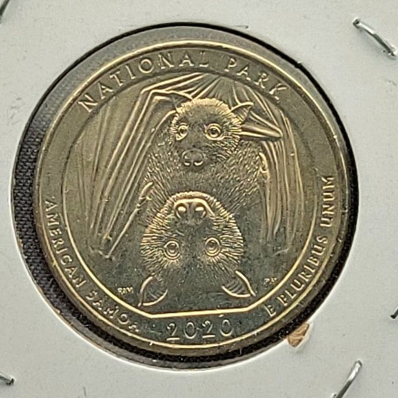 5 Quarters, Guam, Puerto Rico, US Virgin Island (2), America Samoa Coins - Picture 8 of 10